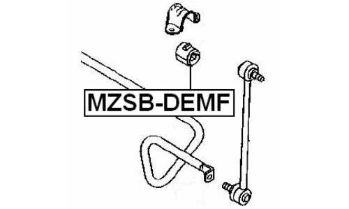 Втулка стабилизатора Febest, арт. MZSB-DEMF