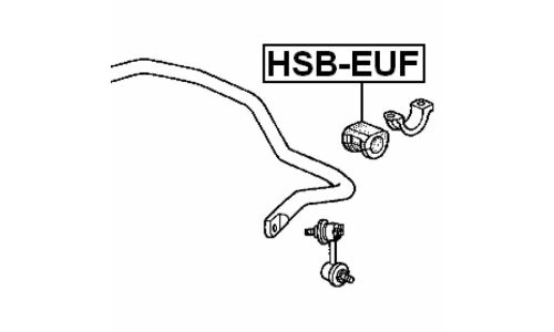 Втулка стабилизатора Febest, арт. HSB-EUF