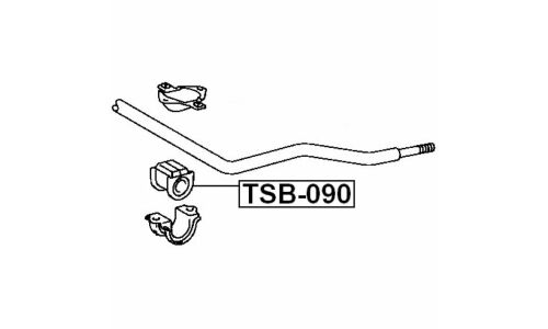 Втулка стабилизатора Febest, арт. TSB-090