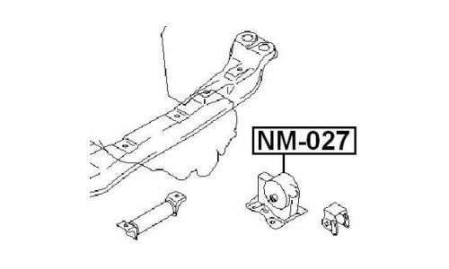 Опора (подушка) двигателя Febest, арт. NM-027