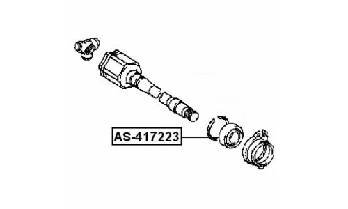 Подшипник привода Febest опорный, арт. AS-417223