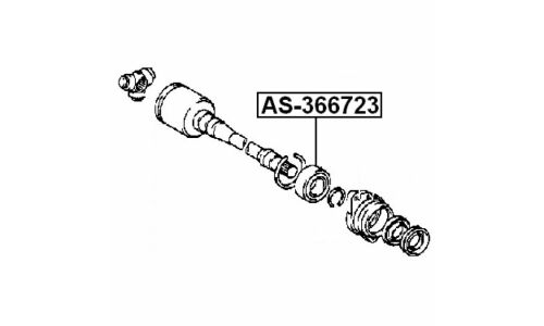 Подшипник привода Febest опорный, арт. AS-366723