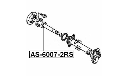 Подшипник генератора FEBEST