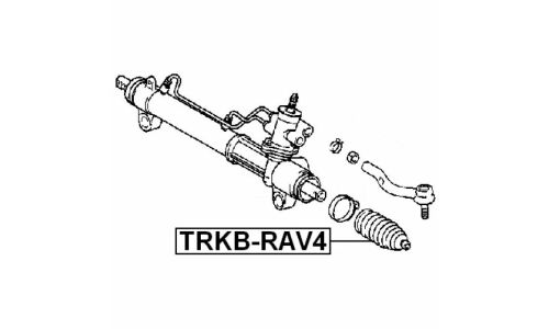 Пыльник рулевой рейки Febest, арт. TRKB-RAV4
