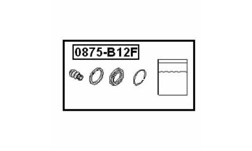 Ремкомплект тормозного суппорта Febest, арт. 0875-B12F