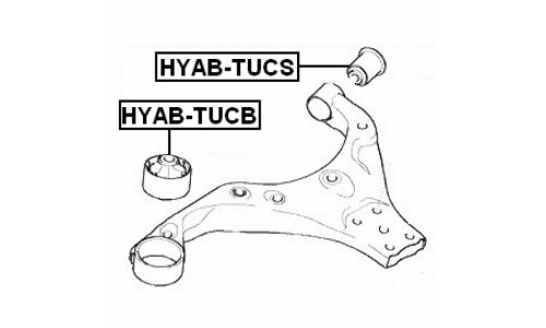 Сайлентблок Febest, арт. HYAB-TUCB