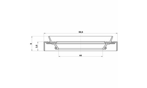 Сальник поворотного кулака Febest, арт. NOS-P11