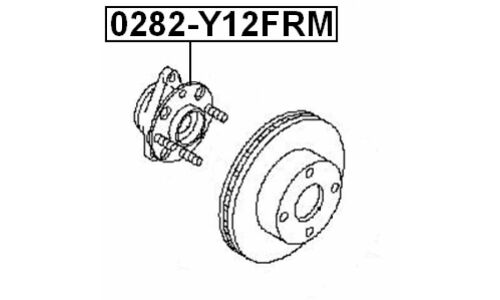 Ступица колеса Febest, арт. 0282-Y12FRM