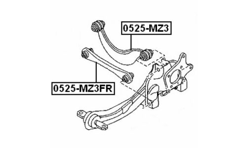Тяга подвески Febest, арт. 0525-MZ3FR