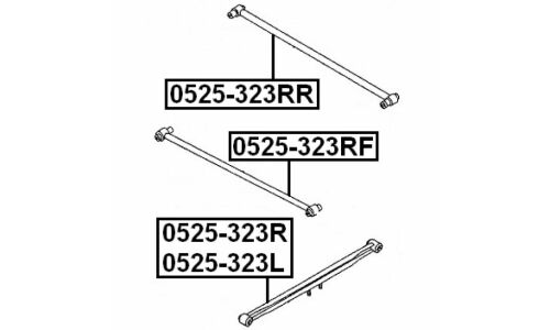 Тяга подвески Febest, арт. 0525-323RF