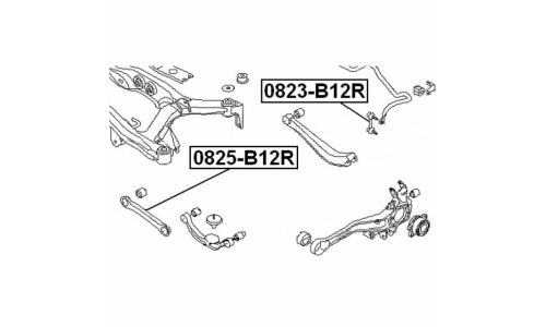Тяга подвески Febest, арт. 0825-B12R