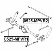 Тяга подвески Febest, арт. 0525-MPVR2