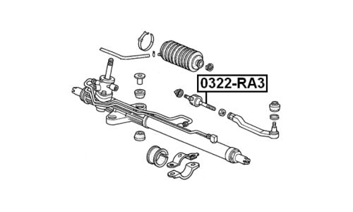 Тяга рулевая Febest, арт. 0322-RA3