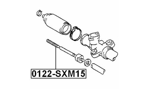 Тяга рулевая Febest, арт. 0122-SXM15