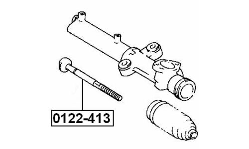 Тяга рулевая Febest, арт. 0122-423