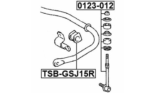 Стойка стабилизатора (линк) Febest, арт. 0123-012