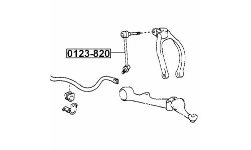 Стойка стабилизатора (линк) Febest, арт. 0123-820