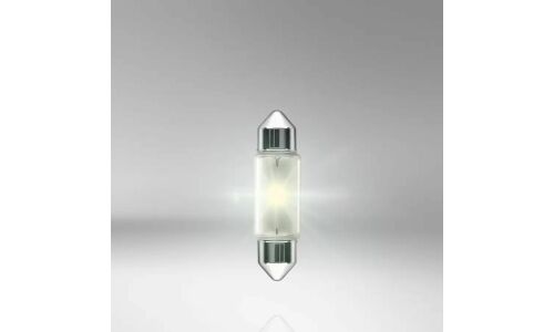 Лампа Osram Ultra Life Festoon C5W (SV8.5, T10x35), 12В, 5Вт, комплект 2 шт, арт. 6418ULT-02B