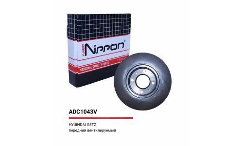 Диск тормозной | перед Allied Nippon, арт. ADC1043V