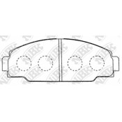 Колодки тормозные дисковые NIBK Original, передние, комплект на ось (4 шт), арт. PN1212
