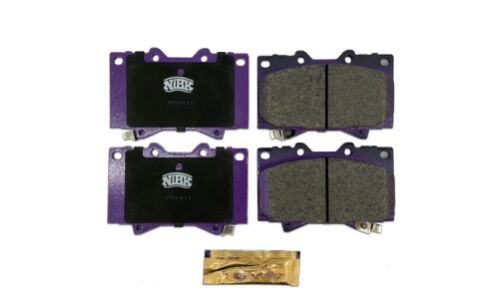 Колодки тормозные дисковые NiBK, комплект на ось (4 шт), арт. PN1411