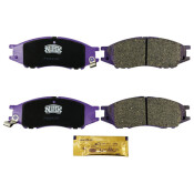 Колодки тормозные дисковые NiBK, комплект на ось (4 шт), арт. PN2435