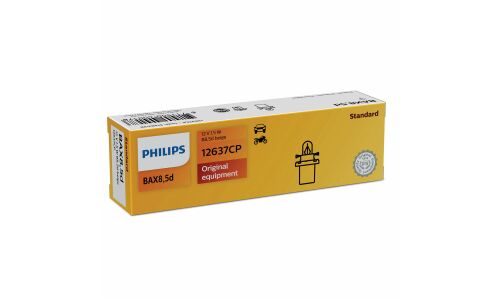 Лампа Philips Vision BAX (B8.5d beige, T5), 12В, 1.5Вт, 1 шт