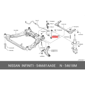 Стойка стабилизатора (линк) Nissan, арт. 54668-1AA0E