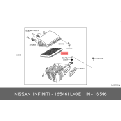 Фильтр воздушный NISSAN // VQ56VD