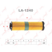 Фильтр воздушный LYNXauto, арт. LA-1240