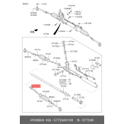 Тяга рулевая Hyundai/Kia, правая, арт. 57724-4H100