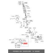 Опора шаровая Hyundai/Kia, передняя, арт. 54530-3J000