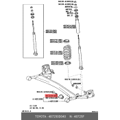 Сайлентблок балки моста Toyota, арт. 48725-0D040