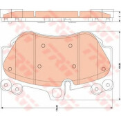 Колодки дисковые TRW, арт. GDB1764