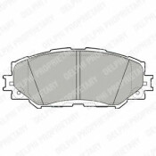 Колодки тормозные дисковые | перед Delphi, арт. LP2002