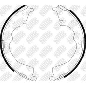 Колодки тормозные барабанные NiBK, комплект на ось (4 шт), арт. FN2335