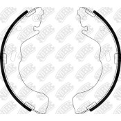 Колодки тормозные барабанные NiBK, комплект на ось (4 шт), арт. FN3382