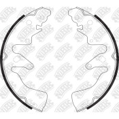 Колодки тормозные барабанные NiBK, комплект на ось (4 шт), арт. FN9970