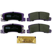 Колодки тормозные дисковые NiBK, комплект на ось (4 шт), арт. PN1321