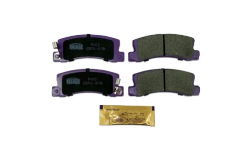 Колодки тормозные дисковые NiBK, комплект на ось (4 шт), арт. PN1321