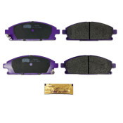 Колодки тормозные дисковые NiBK, комплект на ось (4 шт), арт. PN2389