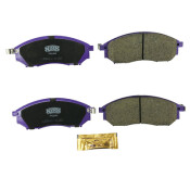 Колодки тормозные дисковые NiBK, комплект на ось (4 шт), арт. PN2444