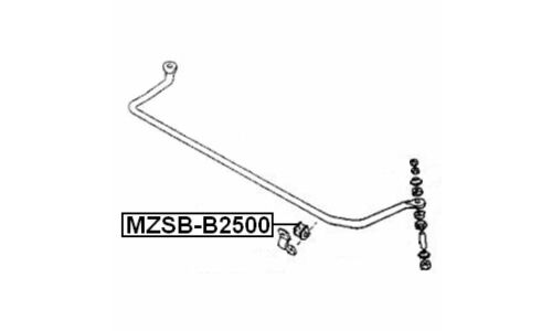 Втулка Febest, арт. MZSB-B2500