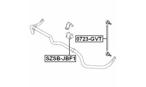 Втулка стабилизатора Febest, арт. SZSB-JBF1
