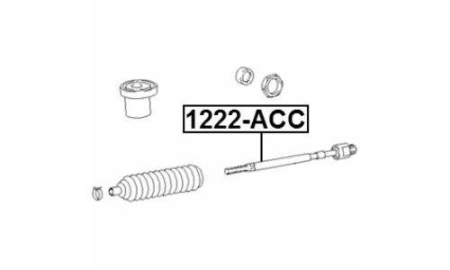 Тяга рулевая Febest, арт. 1222-ACC
