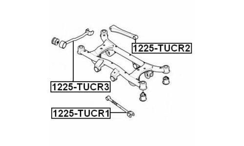 Тяга подвески Febest, арт. 1225-TUCR1