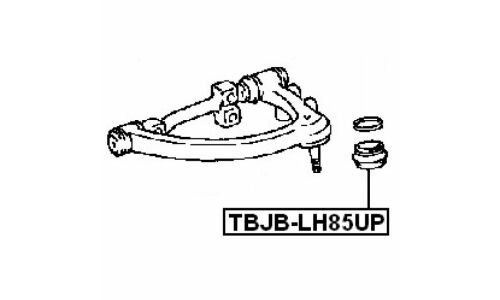 Пыльник шаровой опоры Febest, передний, арт. TBJB-LH85UP