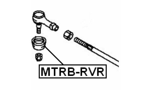 Пыльник рулевого наконечника Febest, арт. MTRB-RVR