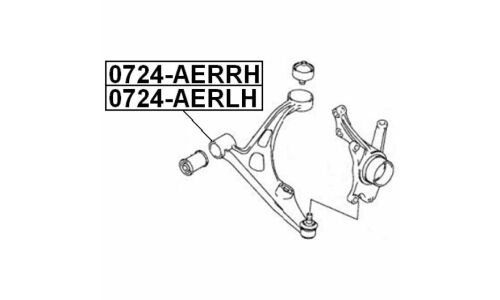 Рычаг подвески Febest, арт. 0724-AERRH