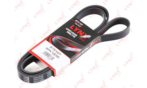 Ремень поликлиновый LYNXauto, арт. 6PK1835